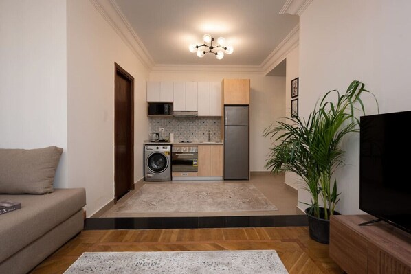 TV, books - 77 by Spacey (#59) | 1BR in Maadi (Maadi)