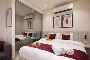 1 bedroom, iron/ironing board, WiFi, bed sheets