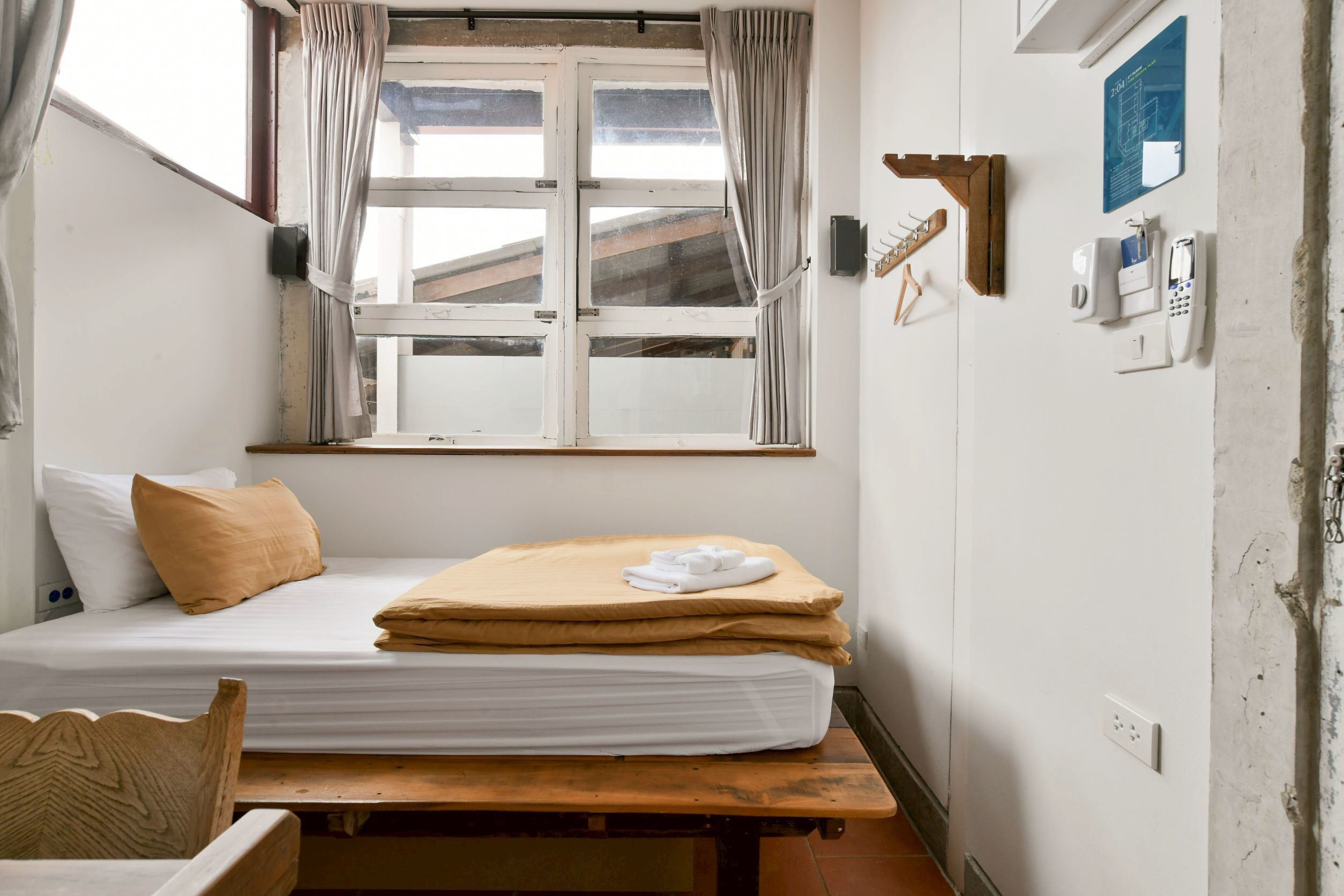 Standard Single Room, City View | Blackout curtains, soundproofing, iron/ironing board, free WiFi