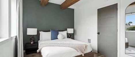 5 bedrooms, iron/ironing board, travel crib, WiFi