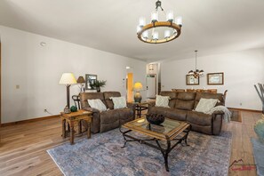 Télévision, cheminée