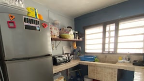 Private kitchen - Casita Azul of the sea, simple with cool breeze∞†αΩΩ (Chelem)