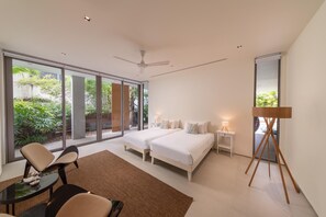 ลักซ์ชัวรี่วิลล่า, 5 ห้องนอน, วิวชายหาด | Wi-Fi ฟรี