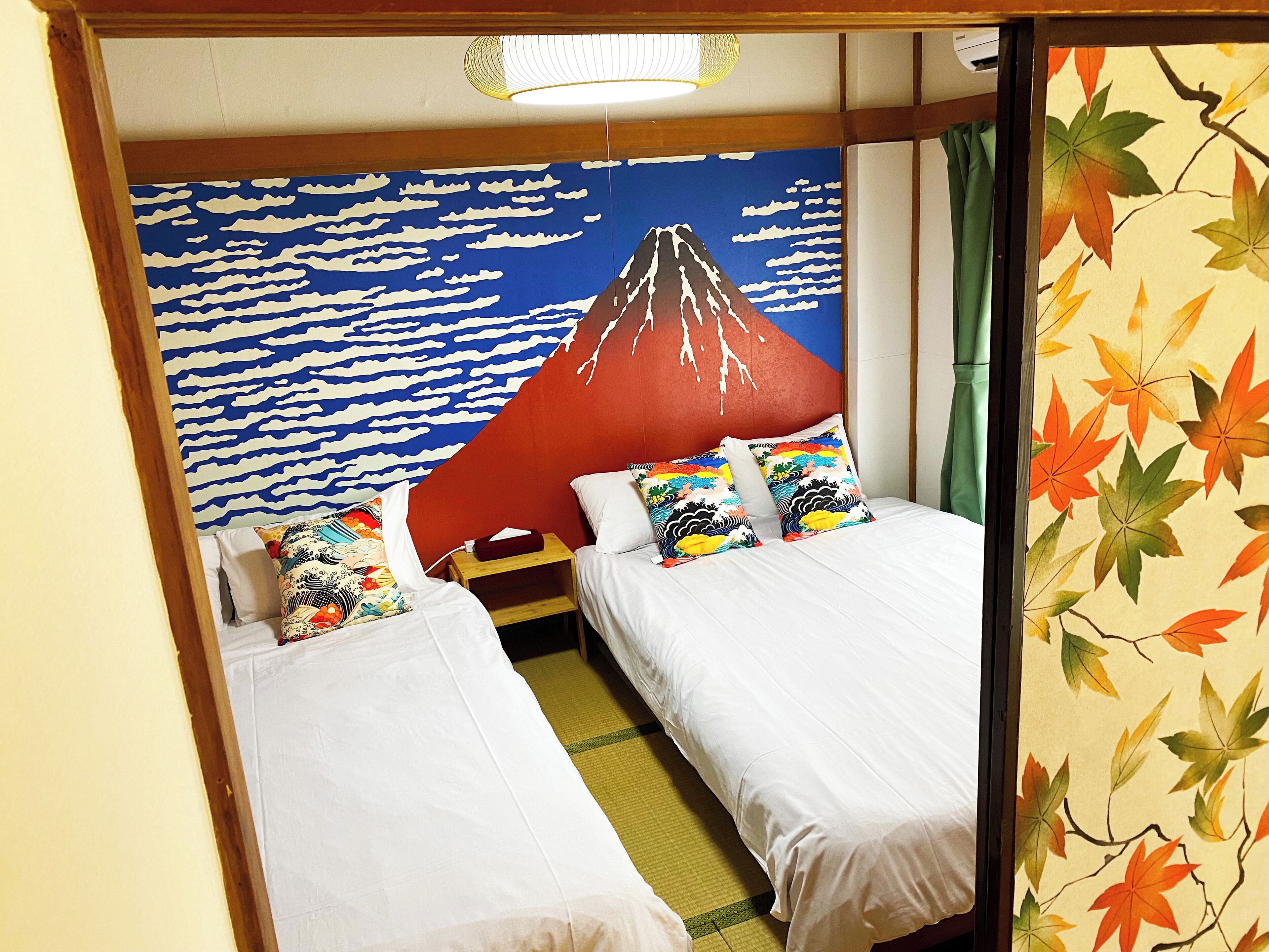 2 多间卧室、熨斗/熨衣板、WiFi、床单