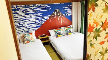 Iron/ironing board, WiFi, bed sheets
