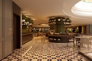 بوفيه فطور يوميًا بتكلفة قدرها (99 CNY للشخص)