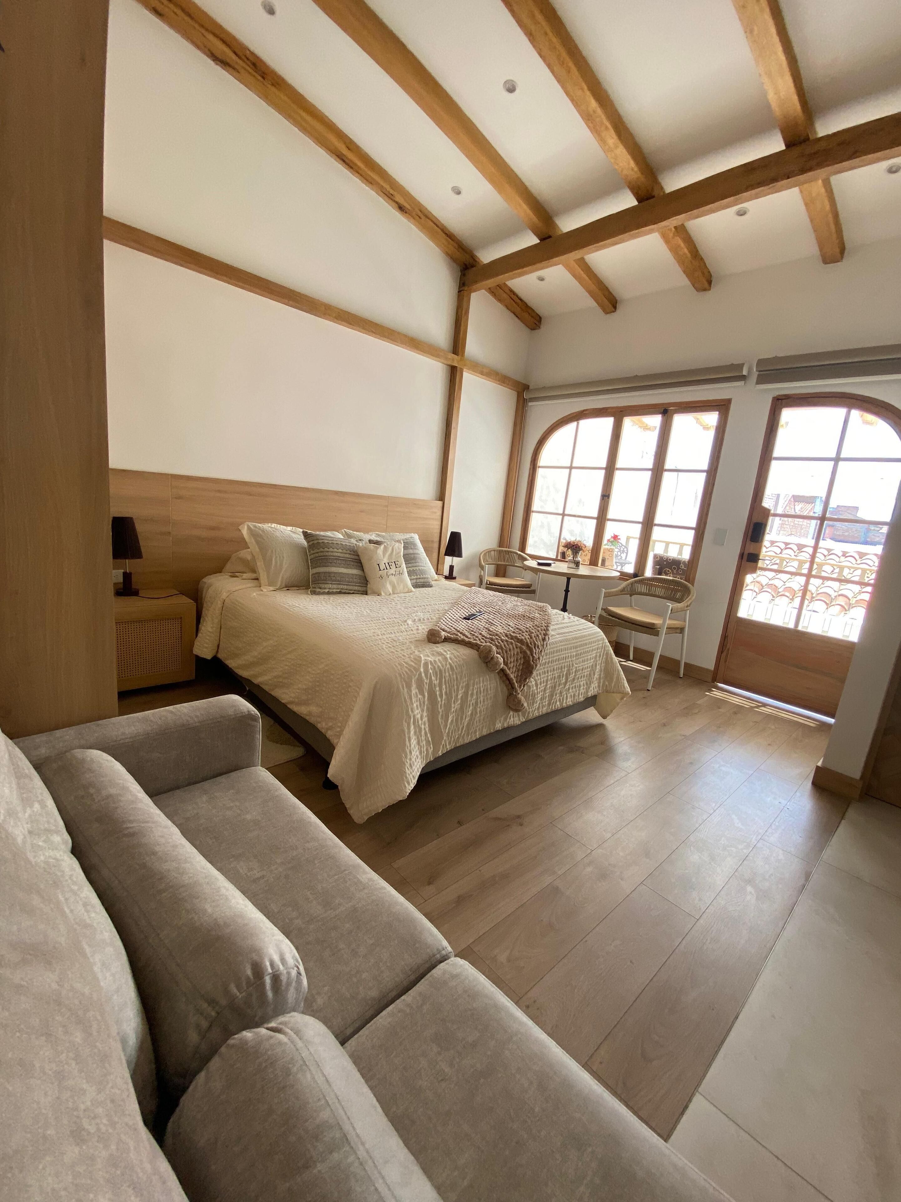 1 chambre, fer et planche à repasser, Wi-Fi, draps fournis