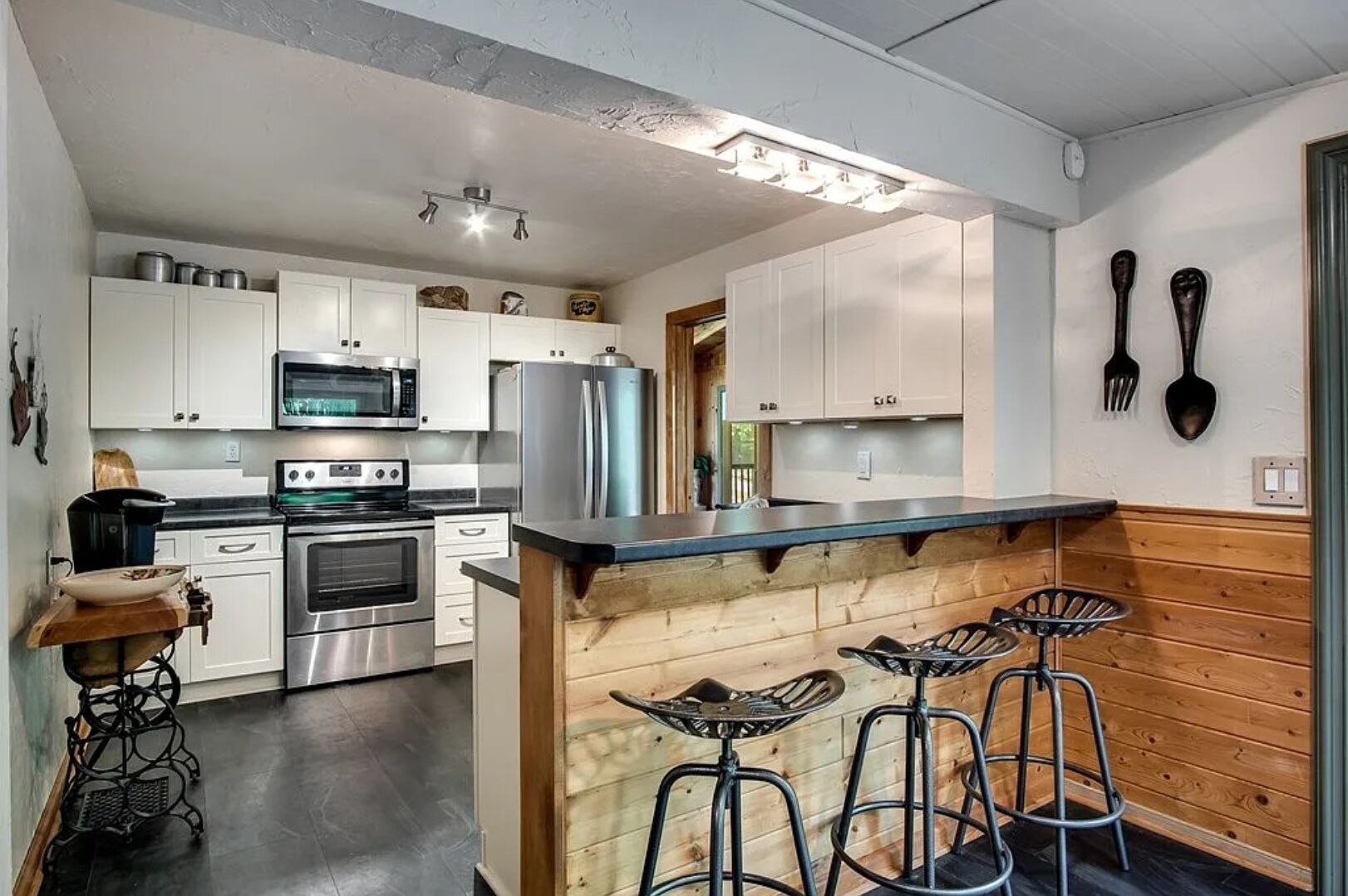 Microwave, oven, stovetop