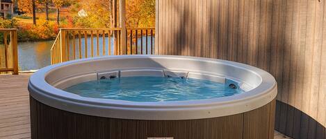 Baignoire à remous extérieure