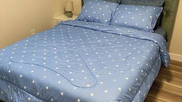 1 dormitori, planxa i posts de planxar i wifi