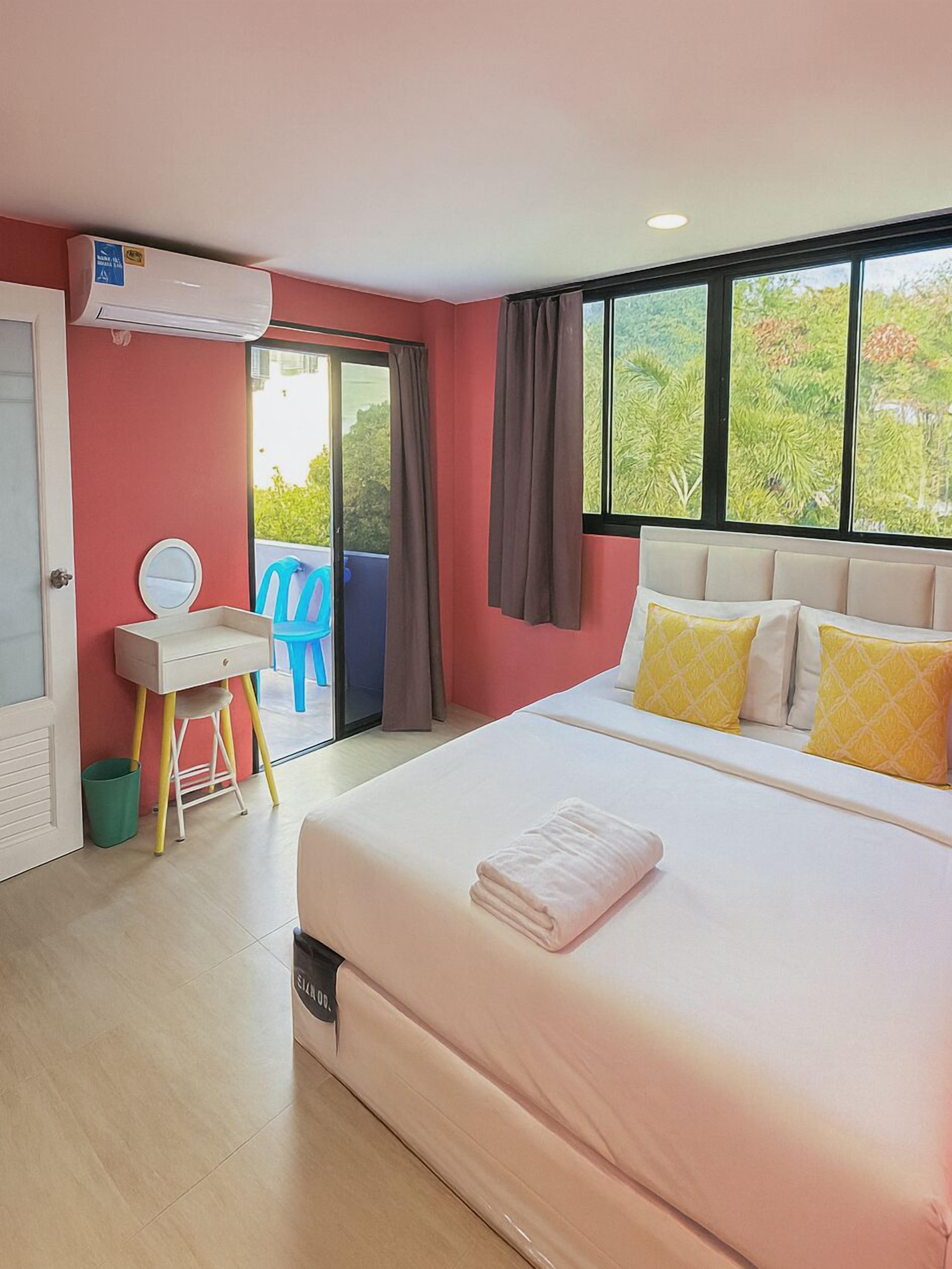 高級雙人房, 1 張加大雙人床, 非吸煙房, 露台 | 書桌、手提電腦工作空間、遮光窗簾/窗簾、隔音