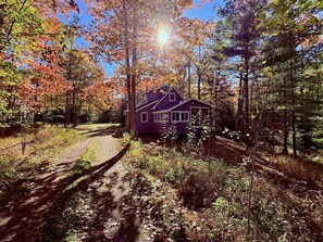 Exterior - Tig Foster, nestled among the whispering pines and birch trees of Madeline Island (LaPointe)