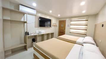 Free WiFi, bed sheets
