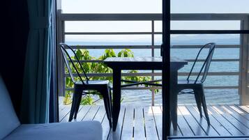 Standard Twin Room, Balcony, Ocean View | View from room