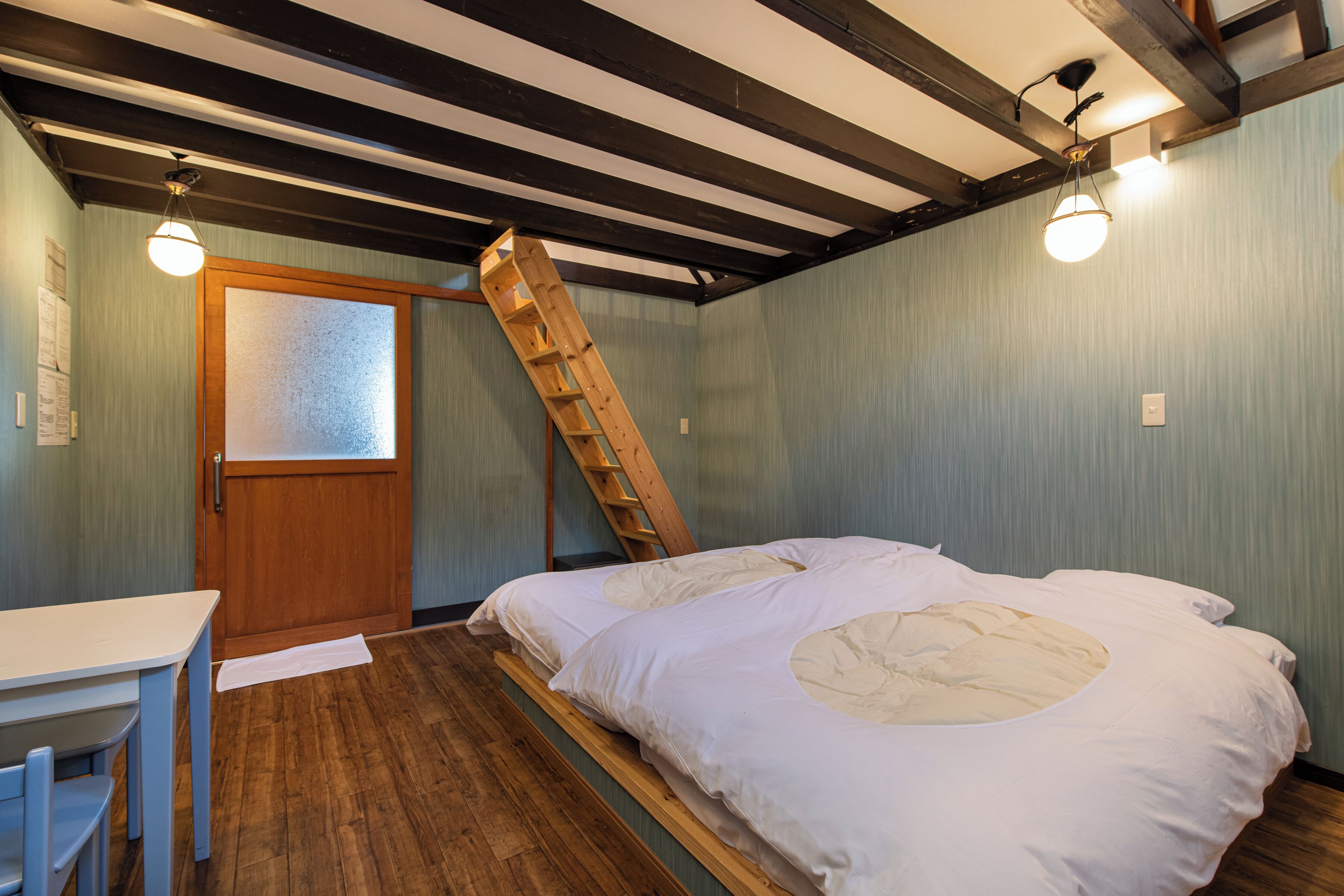 Loft, Balcony, Ocean View | Desk, laptop workspace, bed sheets