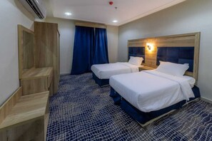 Literie hypoallergénique, coffres-forts dans les chambres