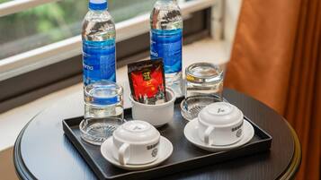 Minibar, kostenloses WLAN, Bettwäsche