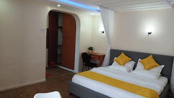 Wifi gratis y ropa de cama