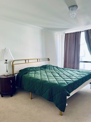 1 makuuhuone, silitysrauta/-lauta, Wi-Fi, vuodevaatteet