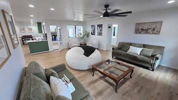 Smart TV, video games, foosball