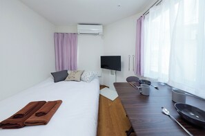 1 Schlafzimmer, kostenloses WLAN, Bettwäsche