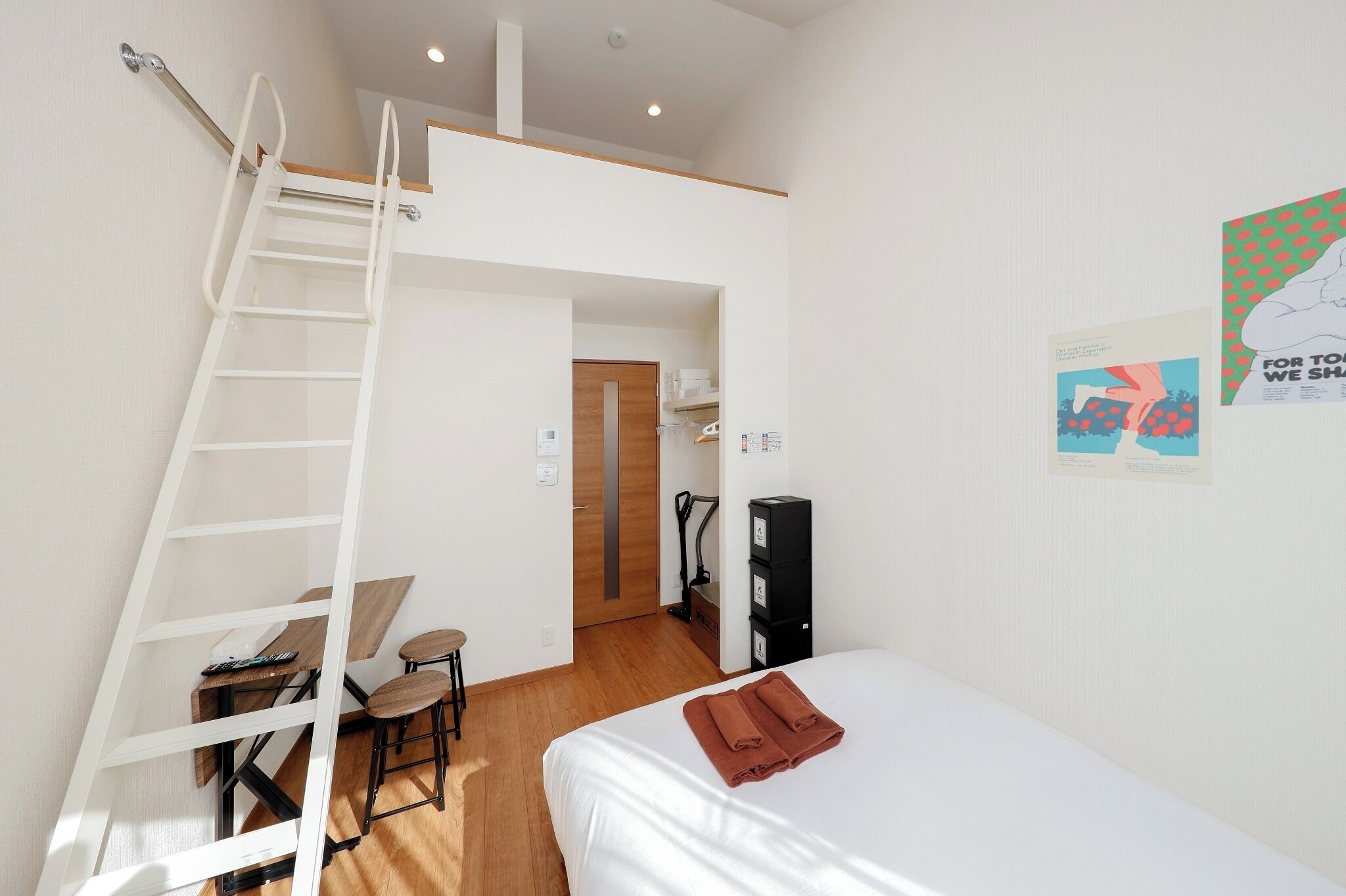 1 室のベッドルーム、WiFi (無料)、ベッドシーツ