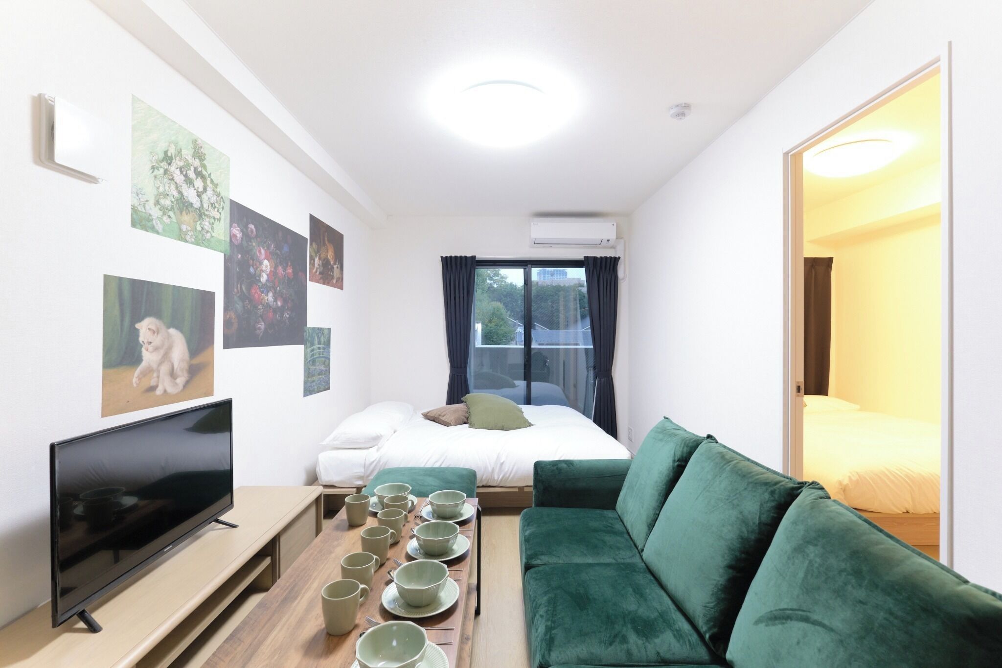 1 Schlafzimmer, kostenloses WLAN, Bettwäsche