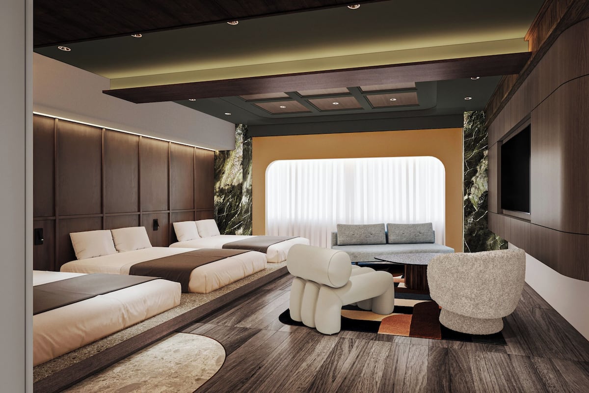 豪華開放式套房 | 免費 Wi-Fi