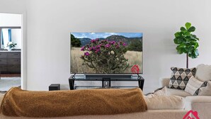 TV, peis og kontorer
