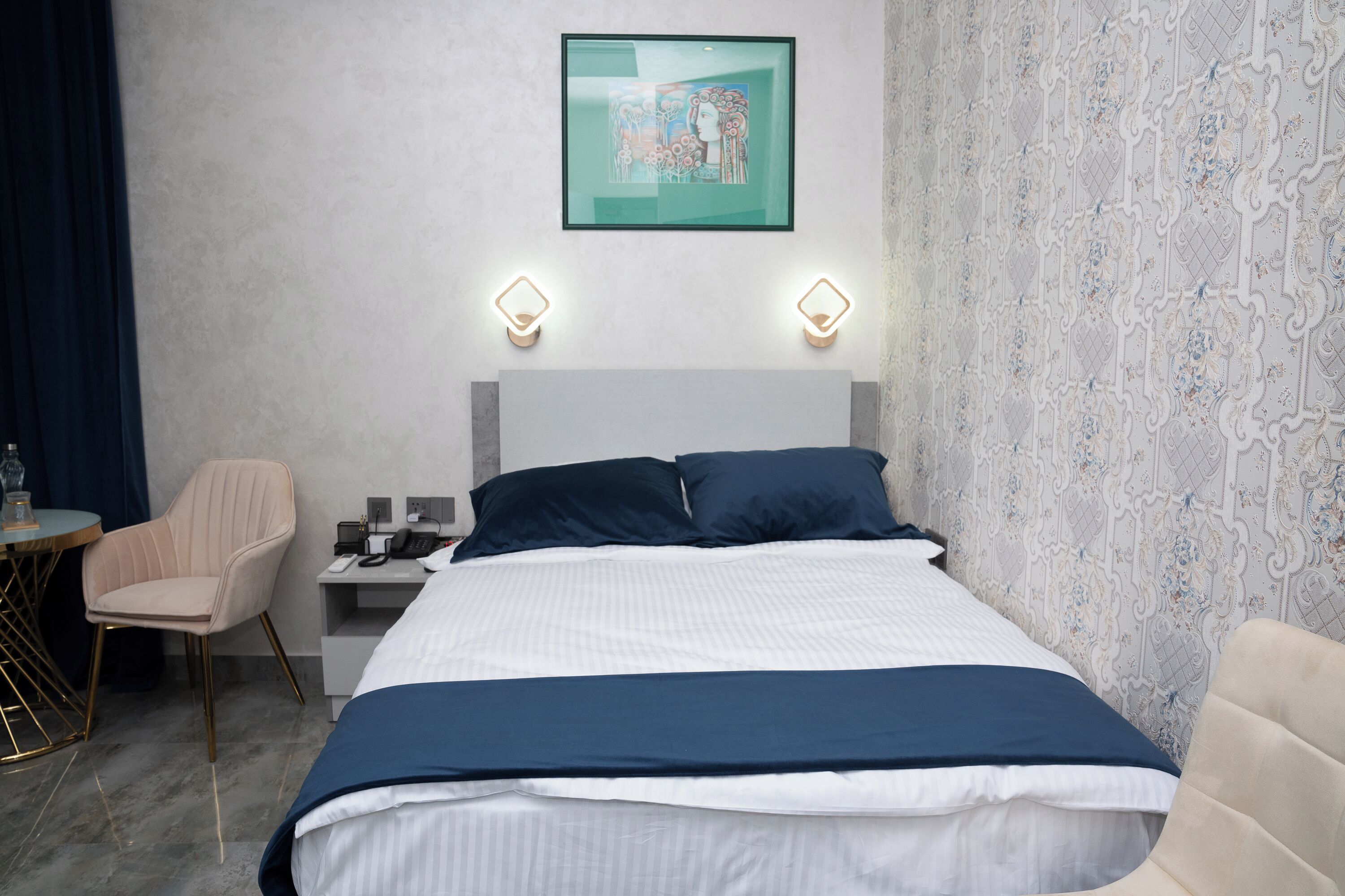 클래식 더블룸, 시내 전망 | 객실 내 금고, 암막 커튼, 방음 설비, 다리미/다리미판