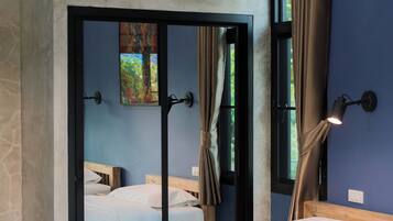 In-room safe, desk, laptop workspace, blackout drapes