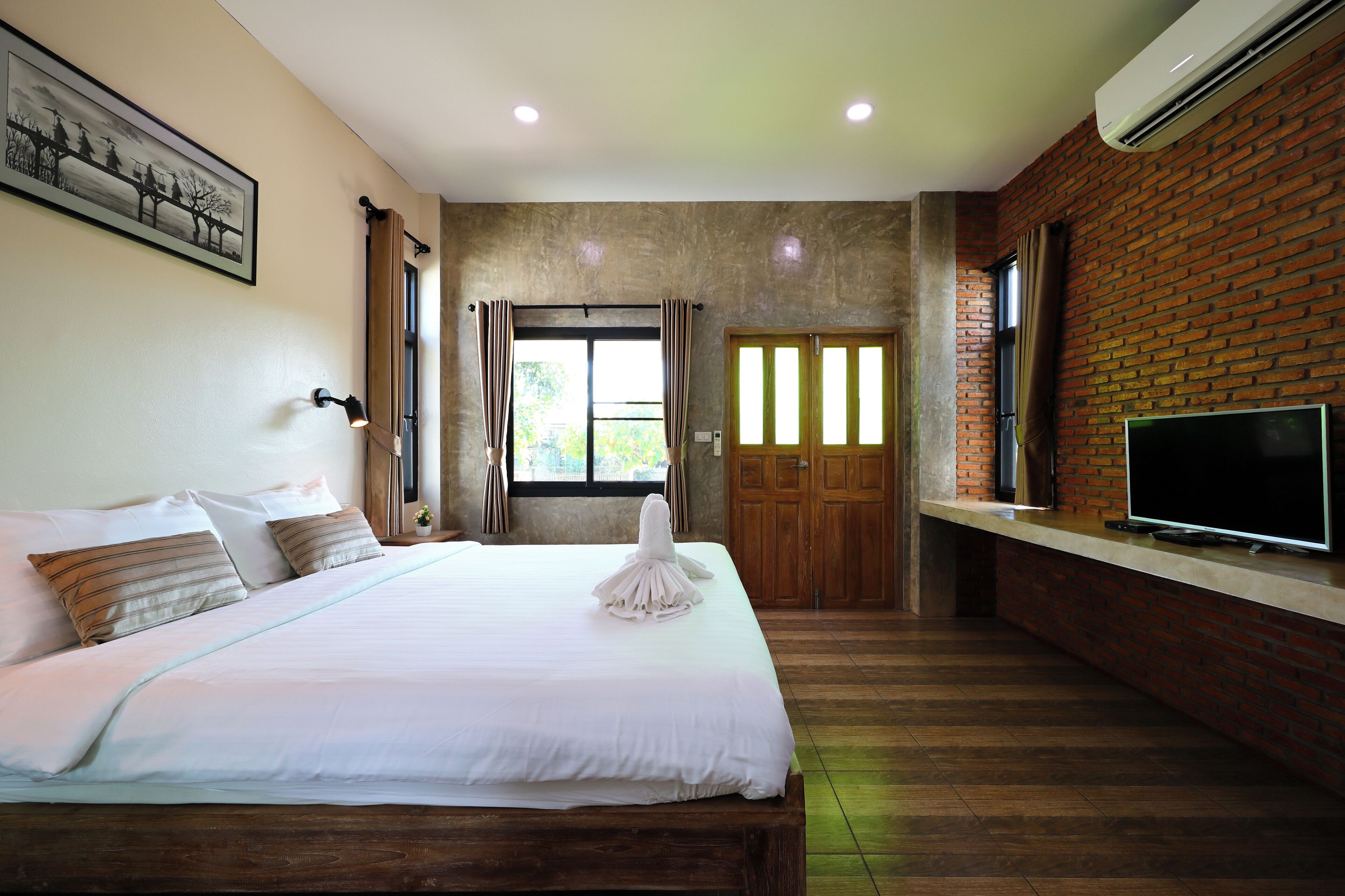 디럭스 더블룸 또는 트윈룸 | 객실 내 금고, 책상, 노트북 작업 공간, 암막 커튼