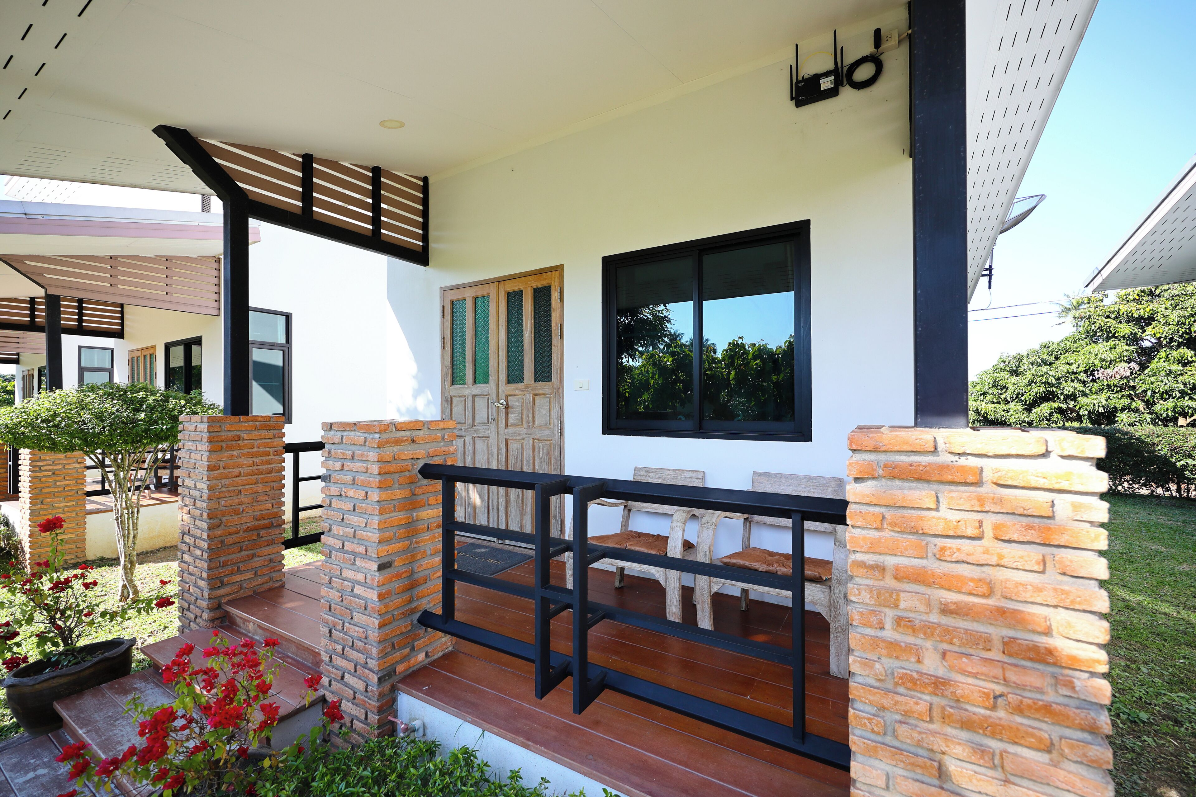 Habitación Deluxe con 1 cama matrimonial o 2 individuales | Terraza o patio