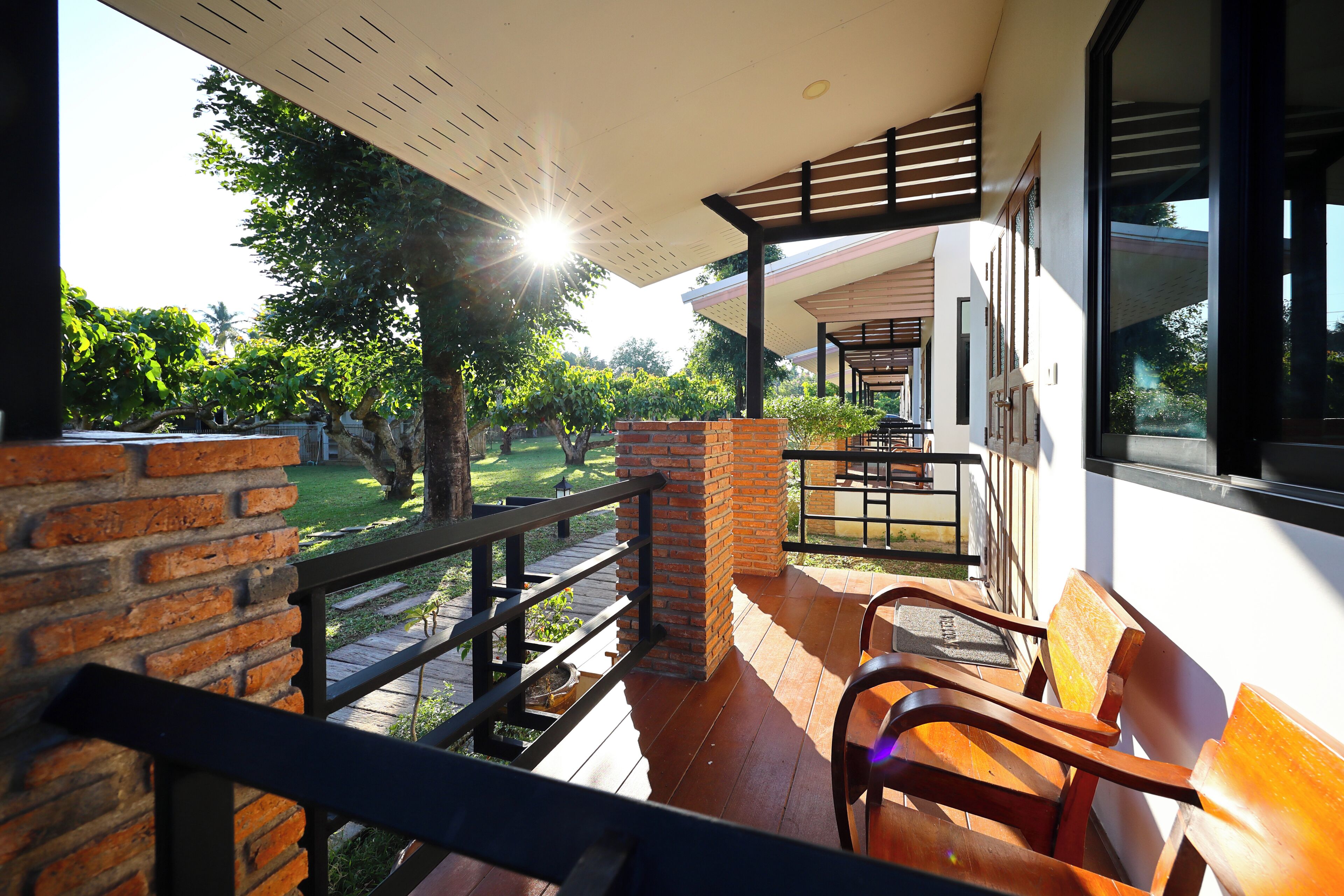 Habitación Deluxe con 1 cama matrimonial o 2 individuales | Vista al jardín