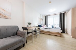 Studiolejlighed - handicapvenligt - balkon | 1 soveværelse