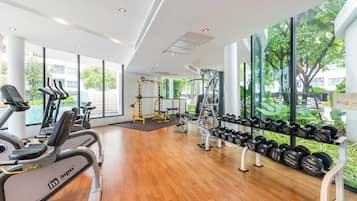 Studio, Accessible, Balcony | Fitness studio