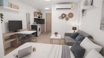 Studio, Accessible, Smoking | 1 bedroom