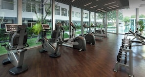 Studio, Accessible, Smoking | Fitness studio