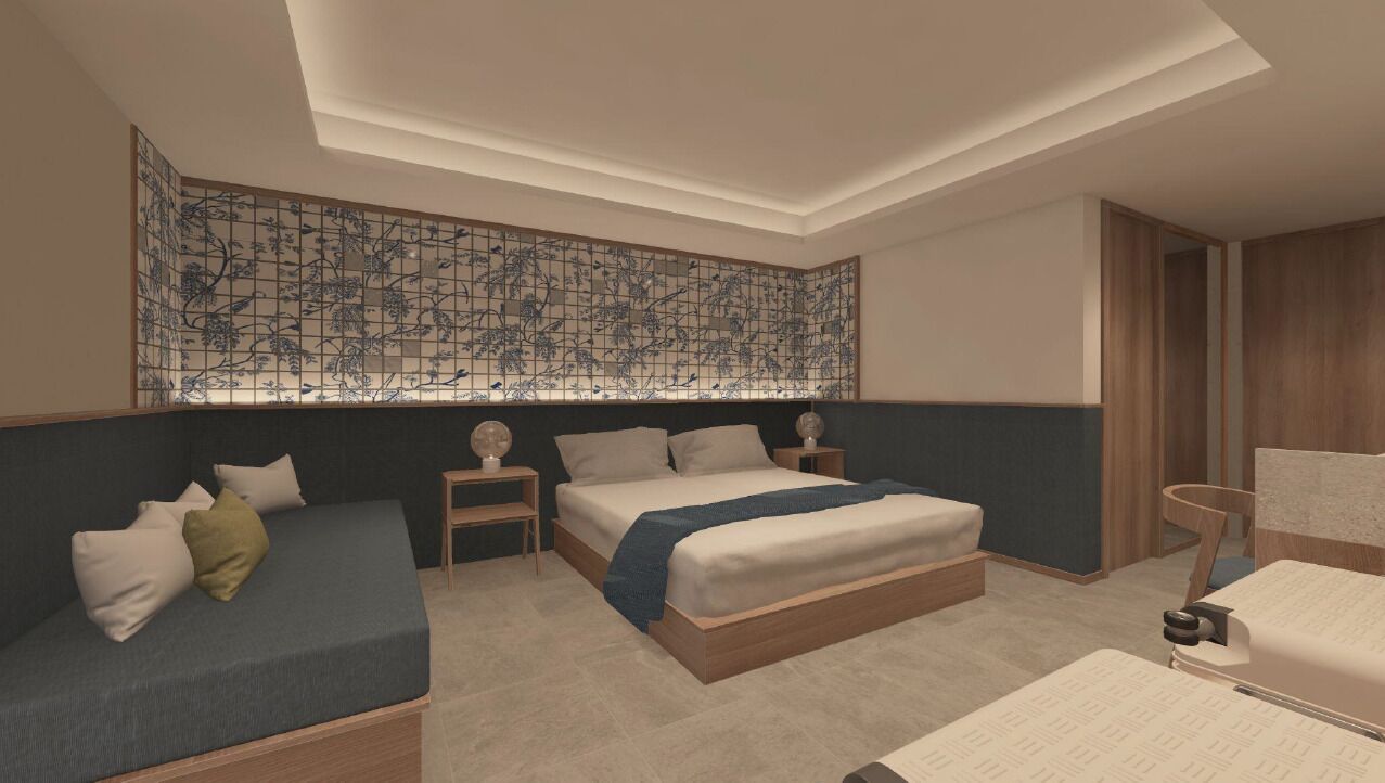 Superior Double Room, 1 King Bed, Mountain View | In-room safe, iron/ironing board, free WiFi, bed sheets