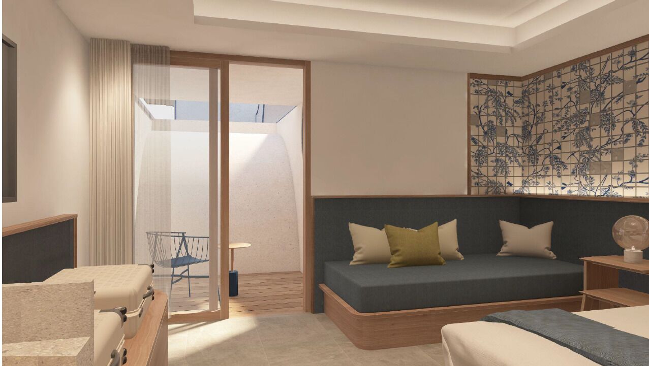 Superior Twin Room, 2 Twin Beds, Pool View | In-room safe, iron/ironing board, free WiFi, bed sheets