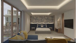 Junior Room, 1 King Bed | In-room safe, iron/ironing board, free WiFi, bed sheets - Myneris Hotel, Phuket Karon Beach (Karon)