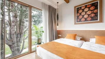 Comfort-Zimmer, Blick auf den Innenhof