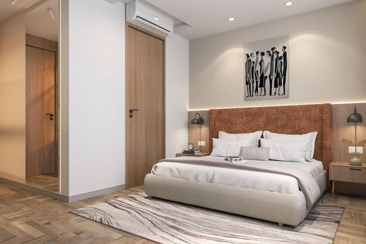 Twin Room, City View | In-room safe, desk, laptop workspace, blackout curtains