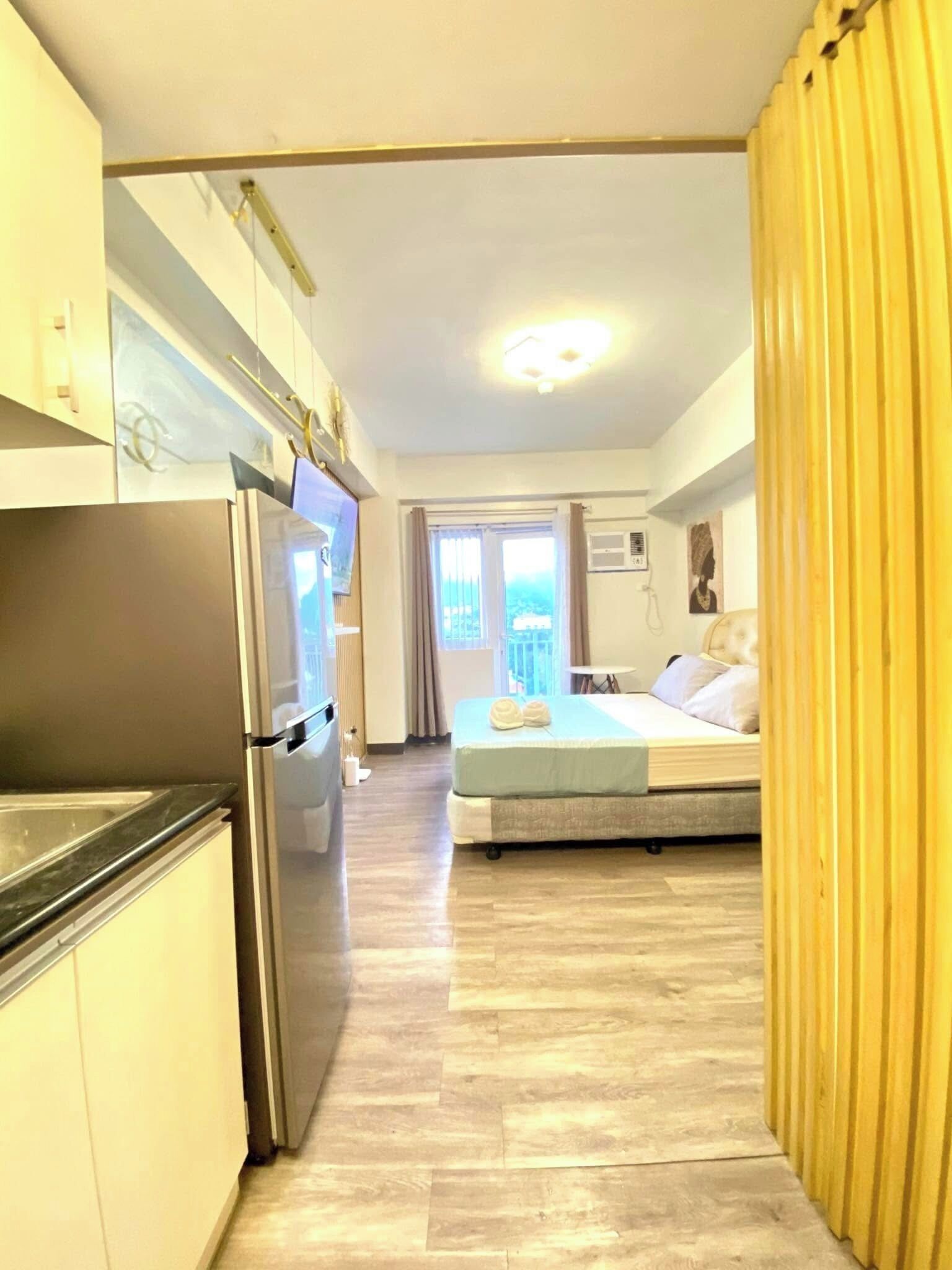 1 室のベッドルーム、インターネット、ベッドシーツ