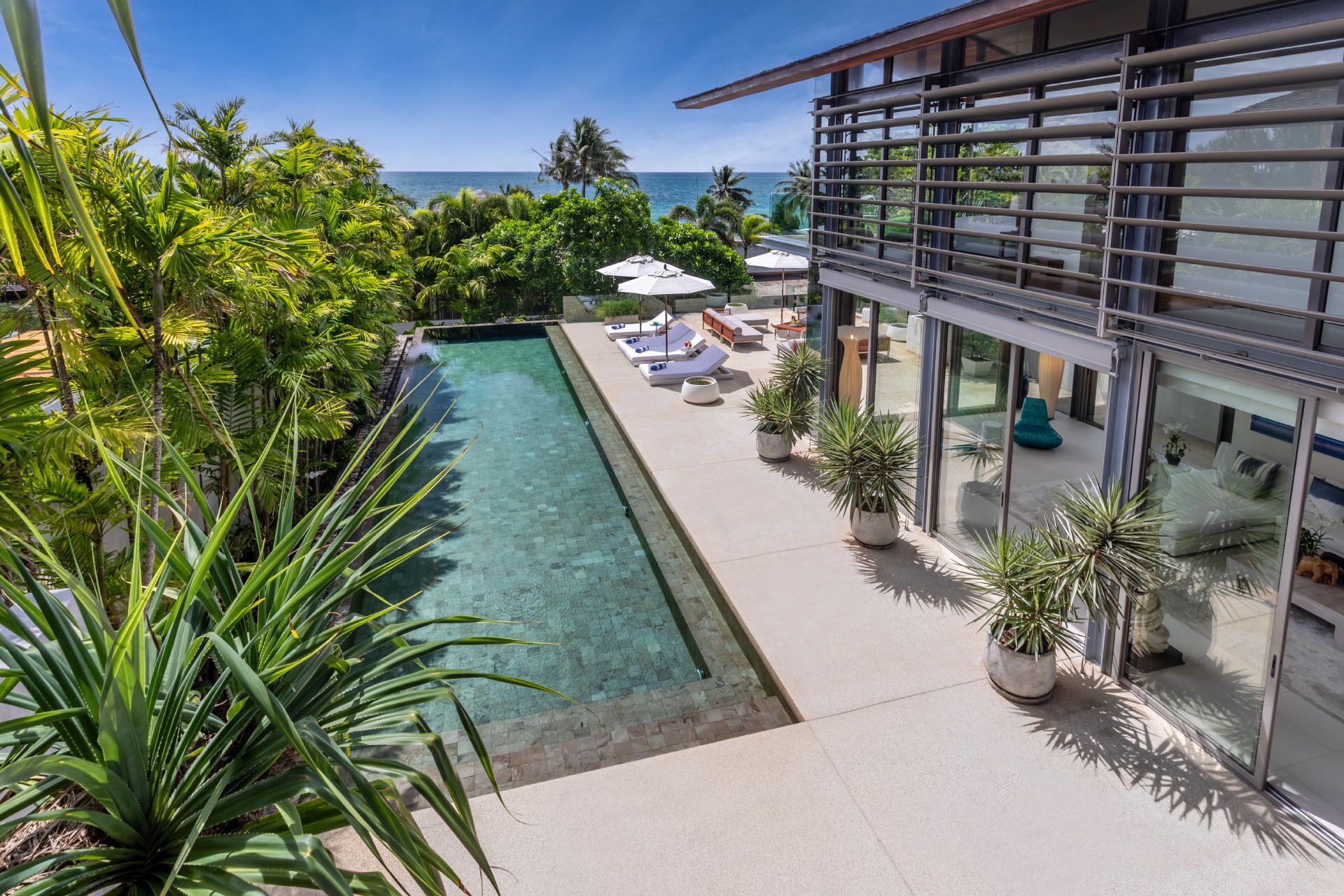 ด้านหน้าที่พัก