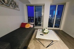 Interior - Stylish Luxe Apartment one bedroom with couch. (Toronto)