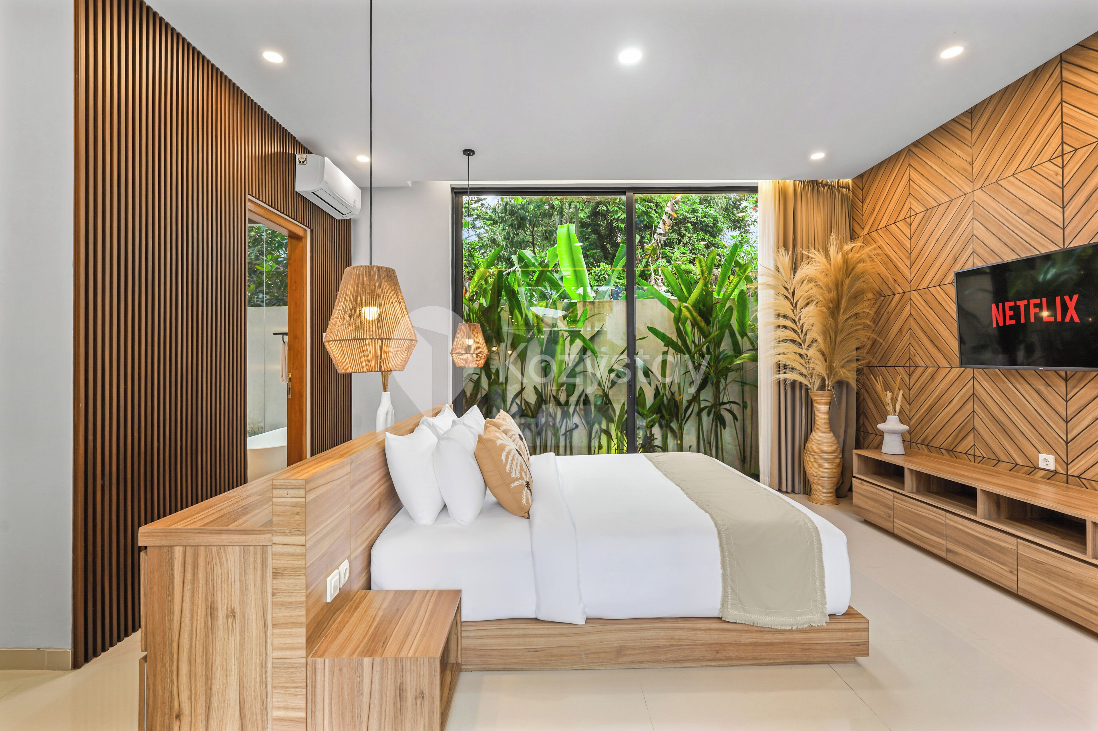 Villa, 3 Bedrooms, Balcony, Pool View | View from room