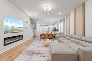Smart TV, video games, foosball, offices