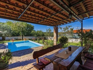 Outdoor dining - Vacation home Marija by Interhome (Labin)