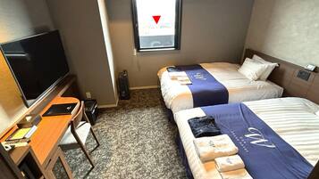 Chambre avec lits jumeaux, 2 lits doubles, non-fumeur